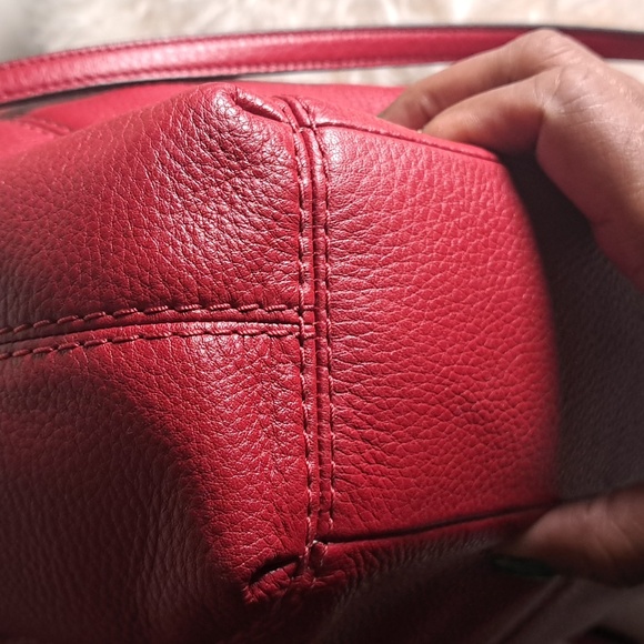 Coach Red Lexy Crossbody Bag - Picture 12 of 14